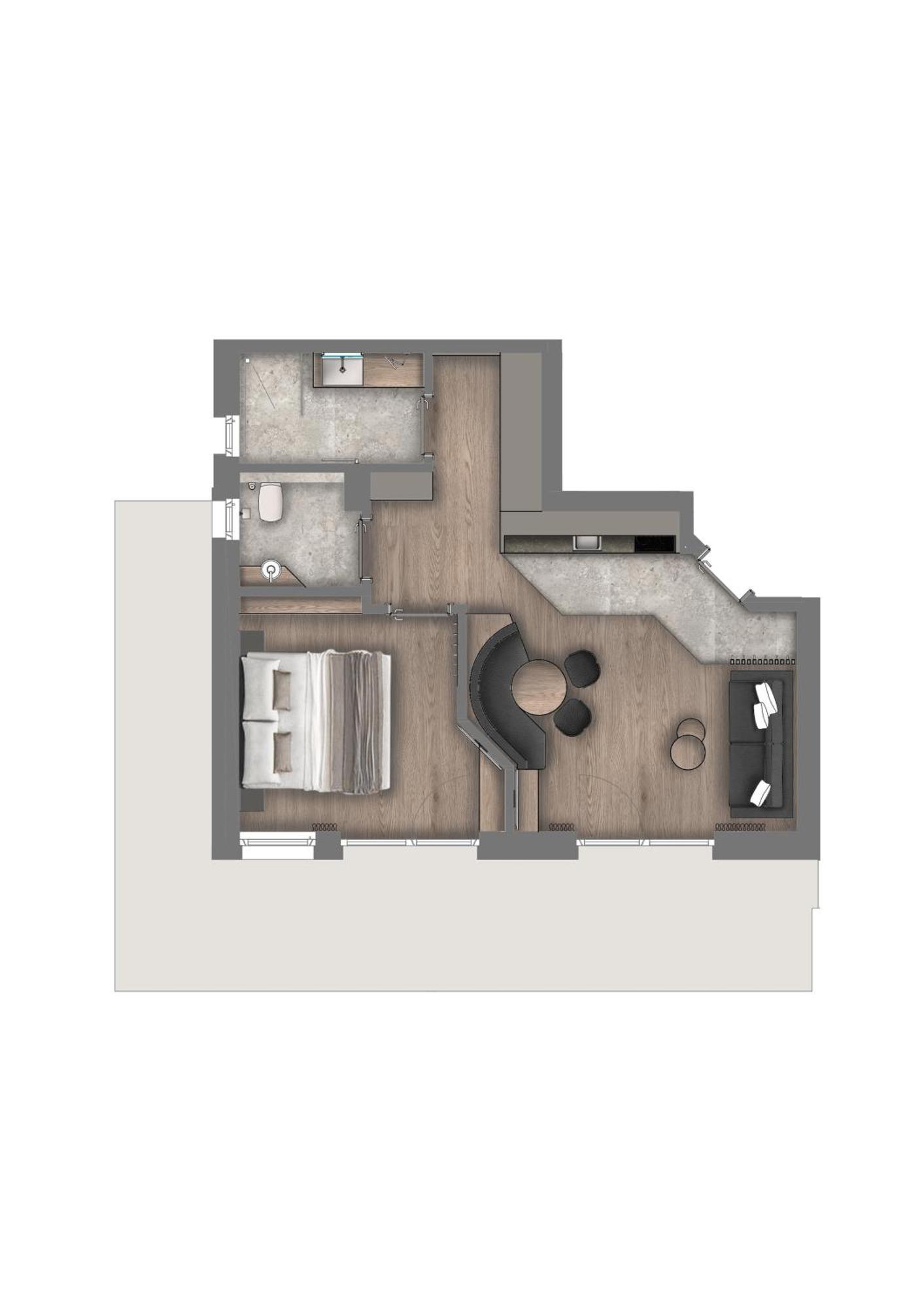 Appartements Aurikel Corso ايشجل الغرفة الصورة
