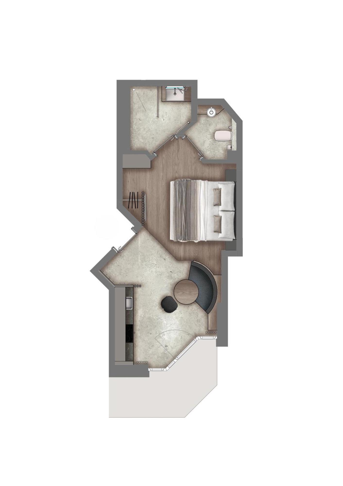 Appartements Aurikel Corso ايشجل الغرفة الصورة