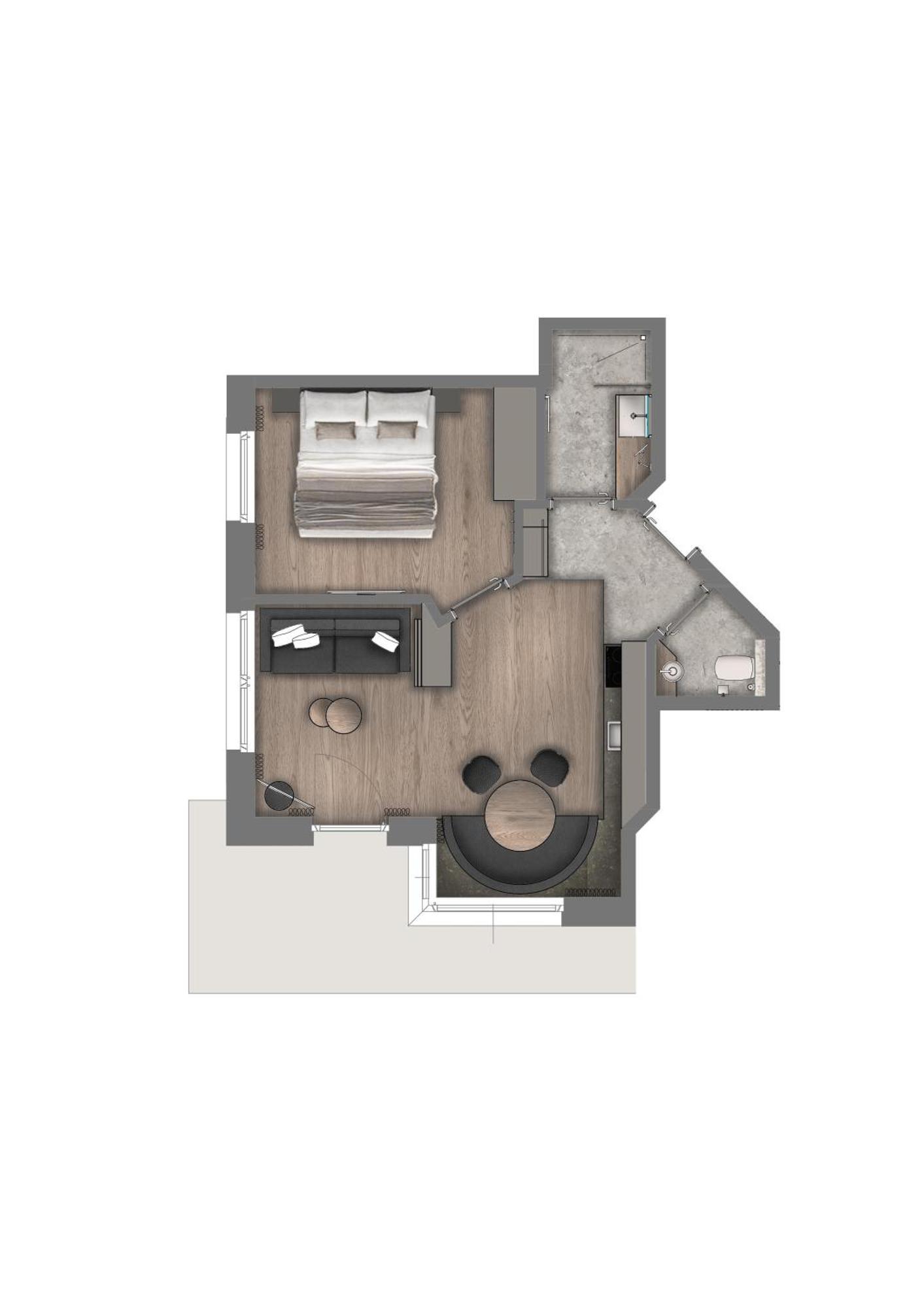 Appartements Aurikel Corso ايشجل الغرفة الصورة