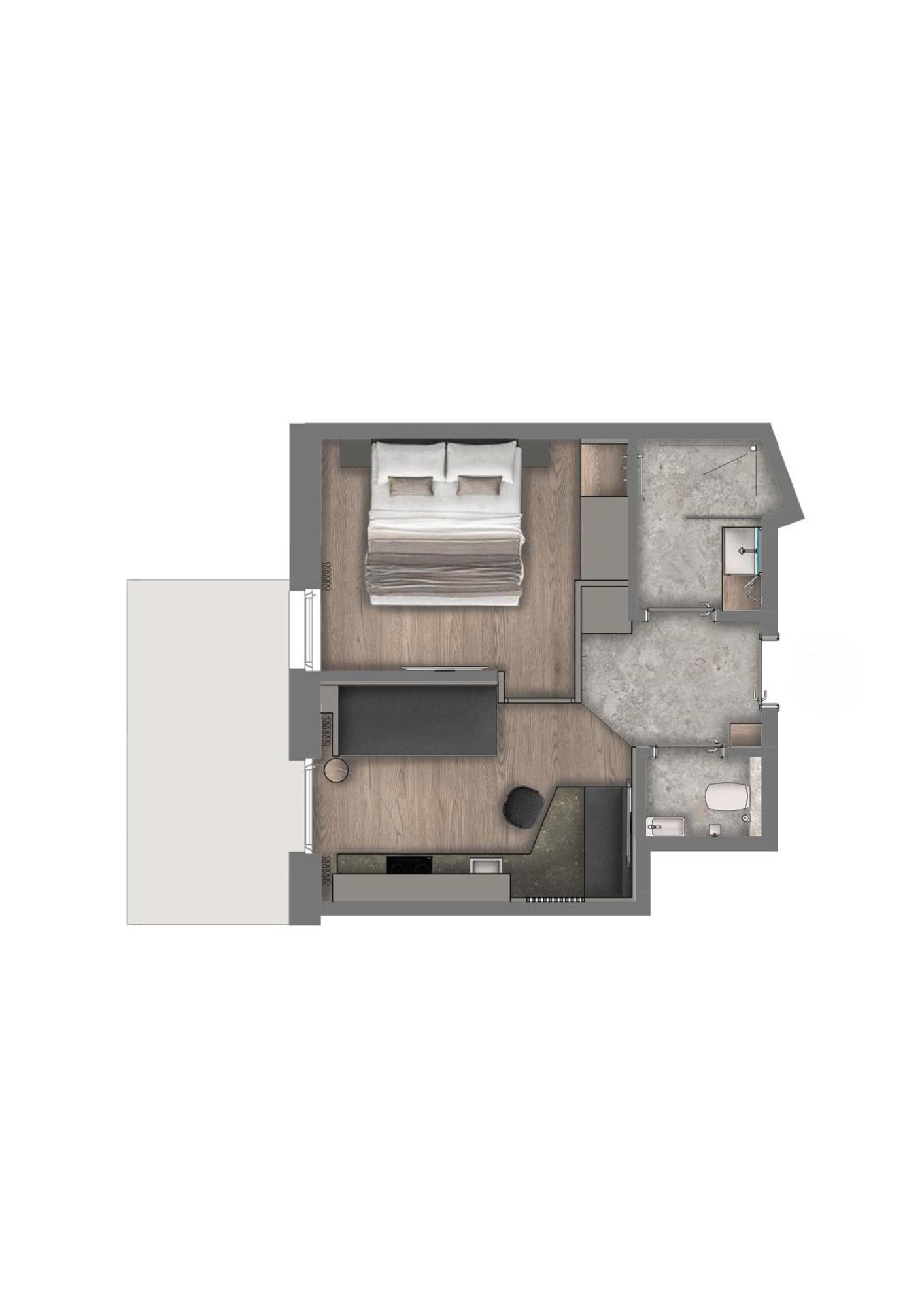 Appartements Aurikel Corso ايشجل الغرفة الصورة